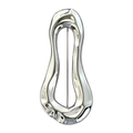 Polished Openwork Waterdrop Brooch