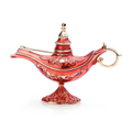 Enamel Ornate Magic Lamp Brooch
